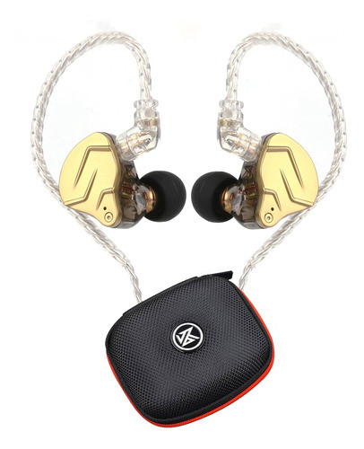 Auricular In Ear Kz Zsn Pro + Estuche + Silicona 0