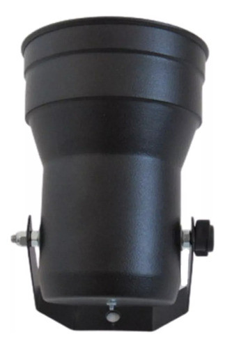 Refletor Spot Par 38 Preto Com Soquete E-27 - Iluminação 1
