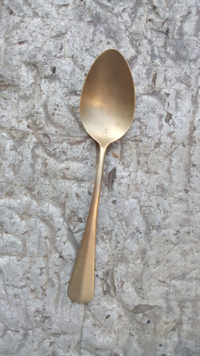 Juego De 18 Antiguas Cucharas Alpaca 19,6 Largo X 4,4 Ancho 1