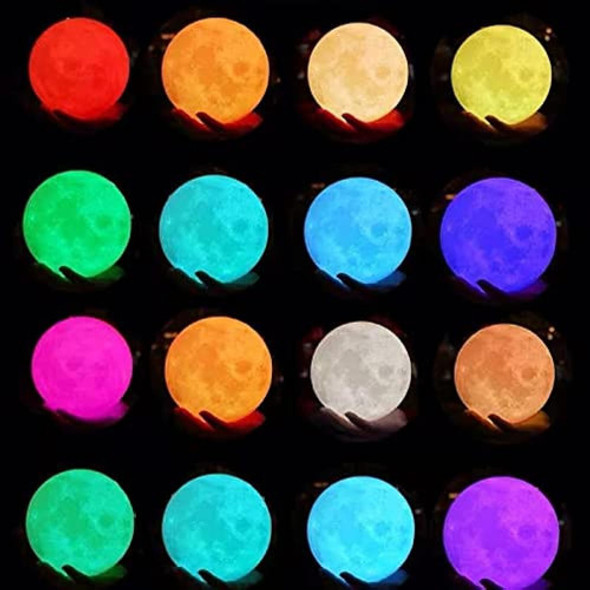 Lamoille Moon Lamp, 3d Night Moon Lamp Para Dormitorio 5.1in 1