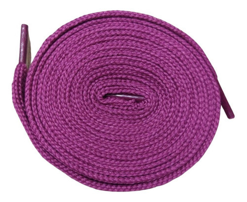 Par Cadarço Largo Bboy Fat Lace Grosso - Roxo 1,20m 1