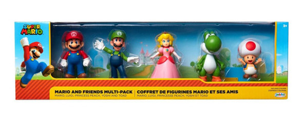 Super Mario Bros Mario Y Sus Amigos Pack Figuras De Acción 0 Super Mario Bros Mario Y Sus Amigos Pack Figuras De Acción 0