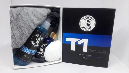 Toxic Shine Kit Sellado Cerámico T1 Ceramic Quartz Paint 30m 1