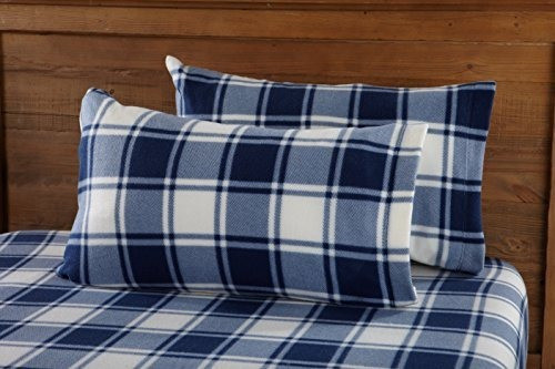 Great Bay Home Super Soft Extra Plush Plaid Polar Fleece Sh 0
