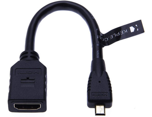 Adaptador De Cable Micro Hdmi A Hdmi De 0,15mt 0