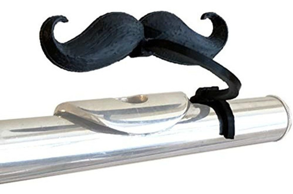 Brasstache Flauta-stache - Clip-on Moustache Para Flauta 0 Brasstache Flauta-stache - Clip-on Moustache Para Flauta 0