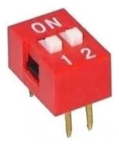 Pack X 5 Interruptor Mini Dip Switch 2p Dip 1