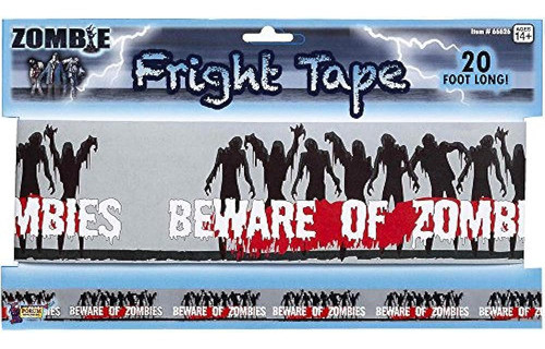 Cinta De Advertencia Zombie 0