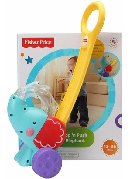 Caminador Fisher Price De Bebe Elefantito De Arrastre. Nuevo 0