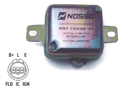 Regulador De Voltaje 12v Toyota Hilux Pickup 4x4 Nosso 1