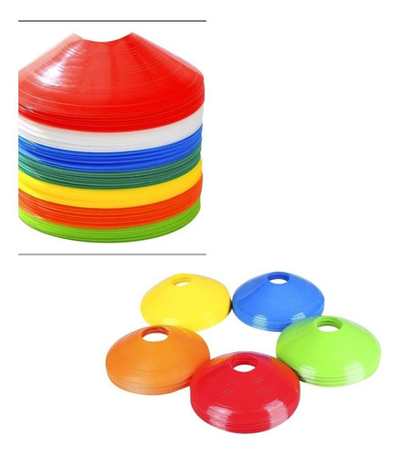Kit 10 Conos Tazas De Entrenamiento  Flexibles 1