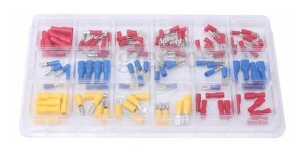 120pcs Surtidos Aislamiento Eléctrico Cables Terminales Crim 1 120pcs Surtidos Aislamiento Eléctrico Cables Terminales Crim 1