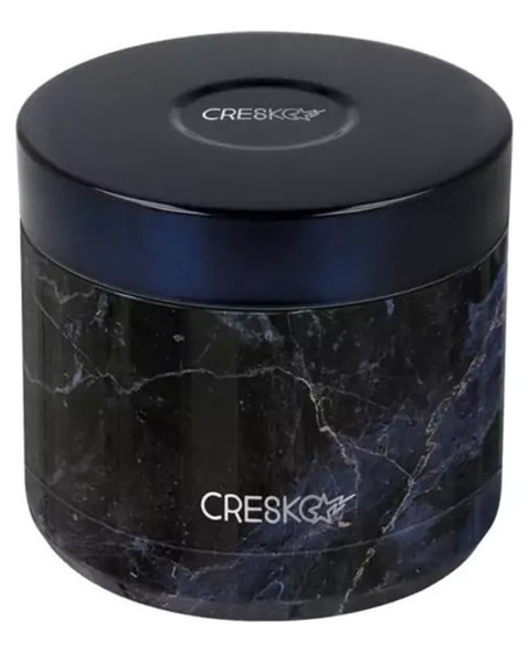 Recipiente Acero Inoxidable Térmico Marmol Vianda Cresko 0