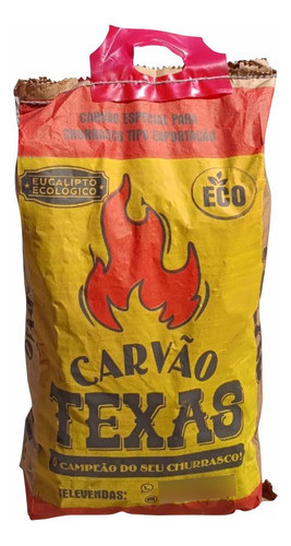 Carvao Vegetal 3kg Texas 0