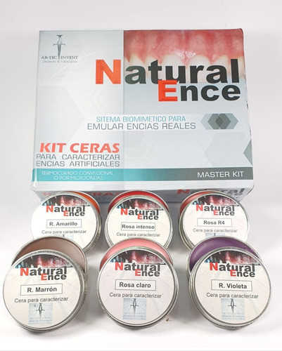 Kit Natural Ence Ceras Caracteriza Tus Protesis 0
