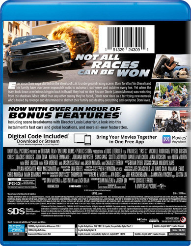 Blu-ray + Dvd Fast X / Rapidos Y Furiosos 10 1