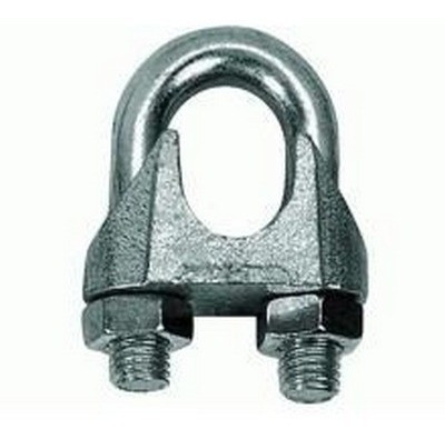 Prensa Cable Grampa Galvanizado 11mm X10u Ferreteria Vazquez 0