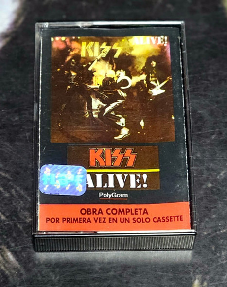 Kiss Cassette Alive En Vivo Exc Estado Nacional De Época 0