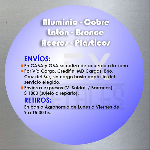 Caño Aluminio 6061 T6 Ø 45 X 2 Mm 1
