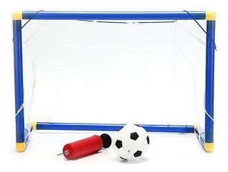 Plegables Sistema Neto Del Fútbol Fútbol Poste Con Bomba Niñ 1