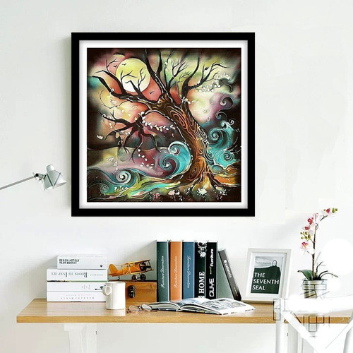 5d Pintura Por Diamantes (4769) Arbol (9g8k) 1