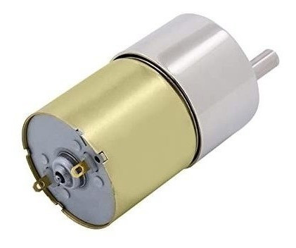 Motor 12v Con Reductora De 500rpm Eje Descentrado 1