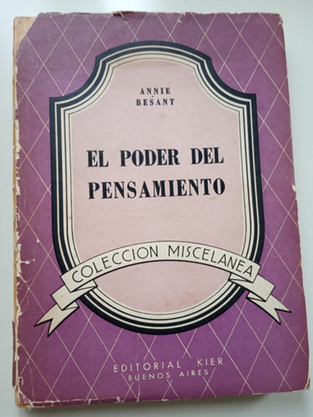 El Poder Del Pensamiento - Annie Besant 0