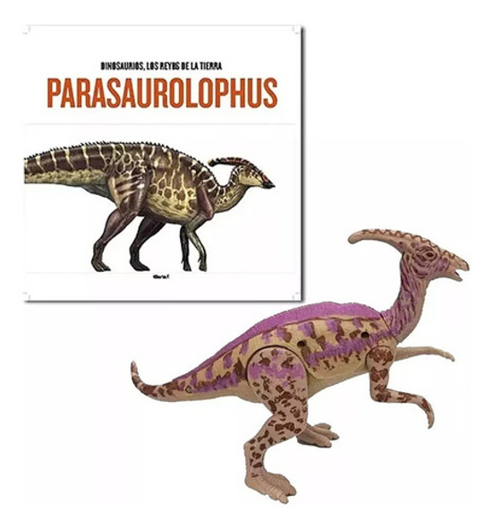 Dinosaurios Asombrosos Clarin N° 11 Parasaurolophus + Libro 1