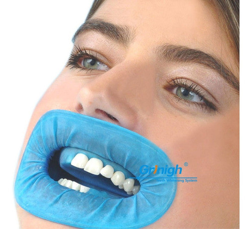 10 X Azul Goma Estéril Desechable Mejilla Intraoral Labio Re 0