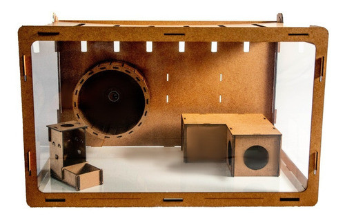 Gaiola Para Hamster Grande Completa Tipo Terrário De Hamster 0