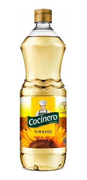 Pack X 15 Unid Aceite  Girasol 900 Cc Cocinero 0