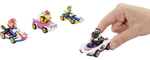 Mario Kart Personajes Y Karts En Paquete De 4 Unidades 1