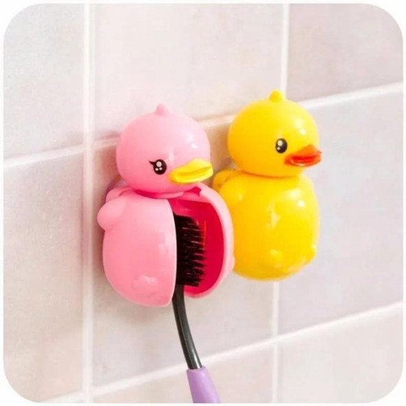 Set X 2 Porta Cepillos De Dientes Patito Pato Pollito 1