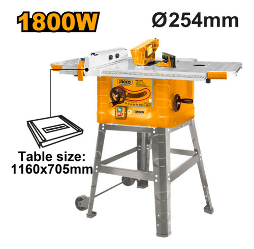 Sierra De Mesa 1800w 254mm 10  1160x705mm Ingco Ts180028 0
