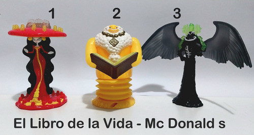 Muñecos De La Pelicula El Libro De La Vida - Mc Donalds 0
