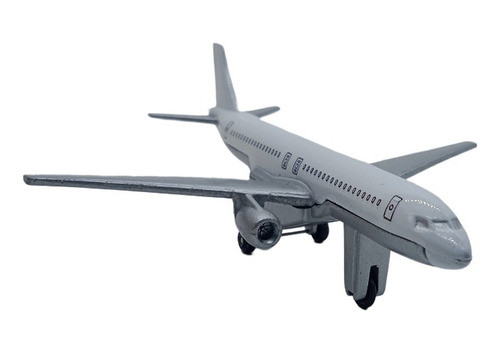 Apontador Metal Avião A Jato Branco Coleção Die Cast 677a 0