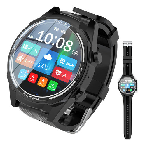 Reloj Inteligente Para Hombre, Pantalla Extra Grande De 1.6. 0