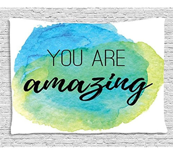 Decoración Floral Tapicería De Ambesonne Funky Flores Sobre 0