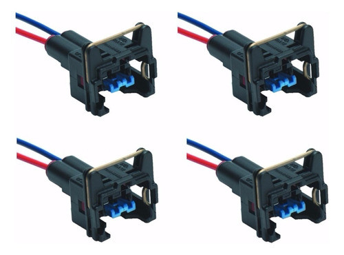 Conector Plug Chicote Bico Injetor Sandero Clio Logan Duster 0