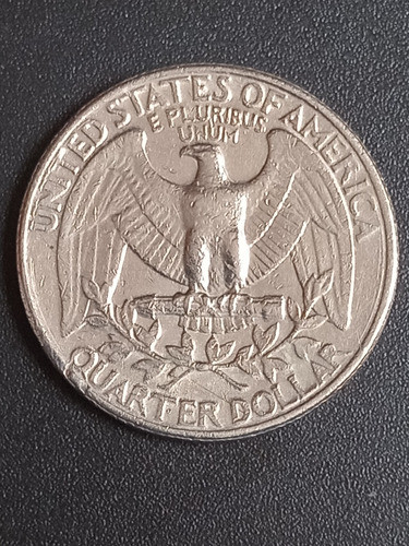 Estados Unidos 1983 D. Quarter De Dollar C/error. Leer Mira! 1