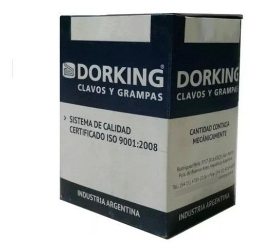 Grampa 80 14 Mm Caja 9000 Unid Tapiceria Dorking Nacional 0