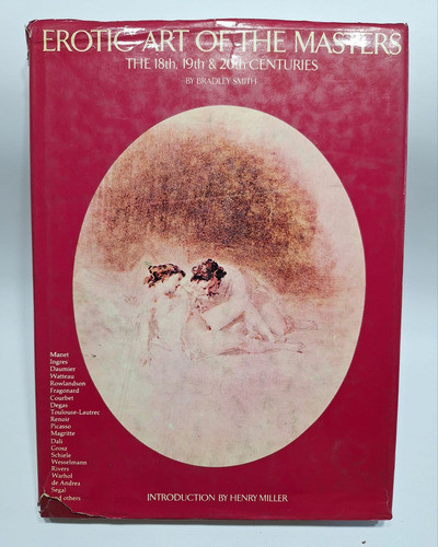 Antiguo Libro Erotic Art Of The Masters Bradley Smith Le596 0