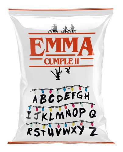 Bolsitas Golosineras Chipbag Stranger Things X10 0
