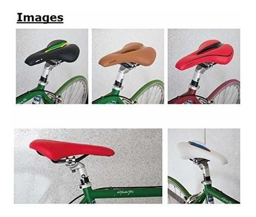 Asiento Bicicleta Gorix Confortable Cushion Con Rail M -59r4 1