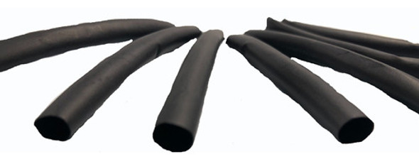 Termocontraible 2 Mm Color Negro Rollo  X 1 Metro 0