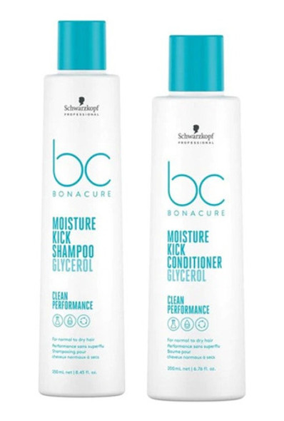 Combo Shampoo + Acondicionador Bc Moisture Kick Schwarzkopf 0