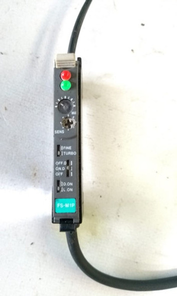Sensor Amplificador De Fibra Keyence Fs-m1p 0