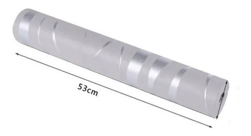 Papel Adhesivo Empapelar Gris Plata Relieve Textil 1mtx53 Cm 1
