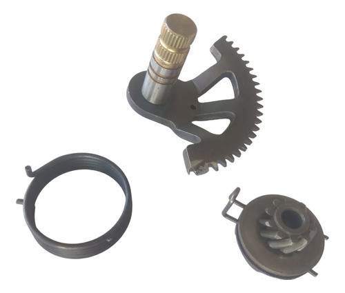 Eje Medialuna Arranq + Eng + Res Mini Moto - 50cc - 2tiempos 0