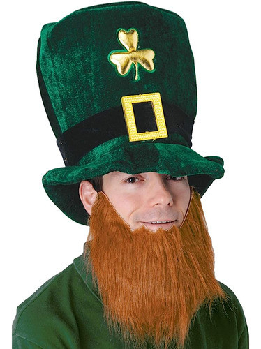 Beistle 30706 Sombrero De Fiesta De Duende De Peluche Con Ba 0